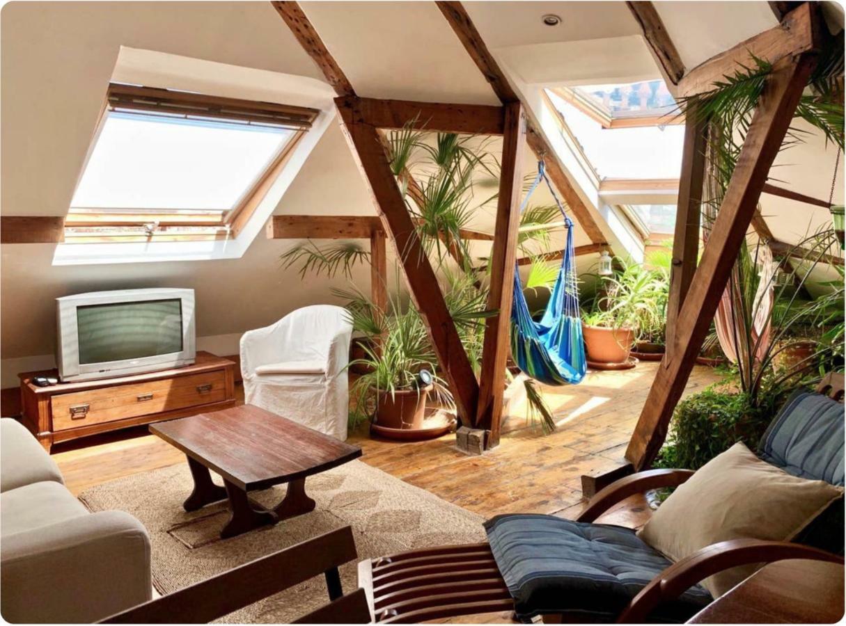 Charming Central Sunny Penthouse Lisboa Kültér fotó