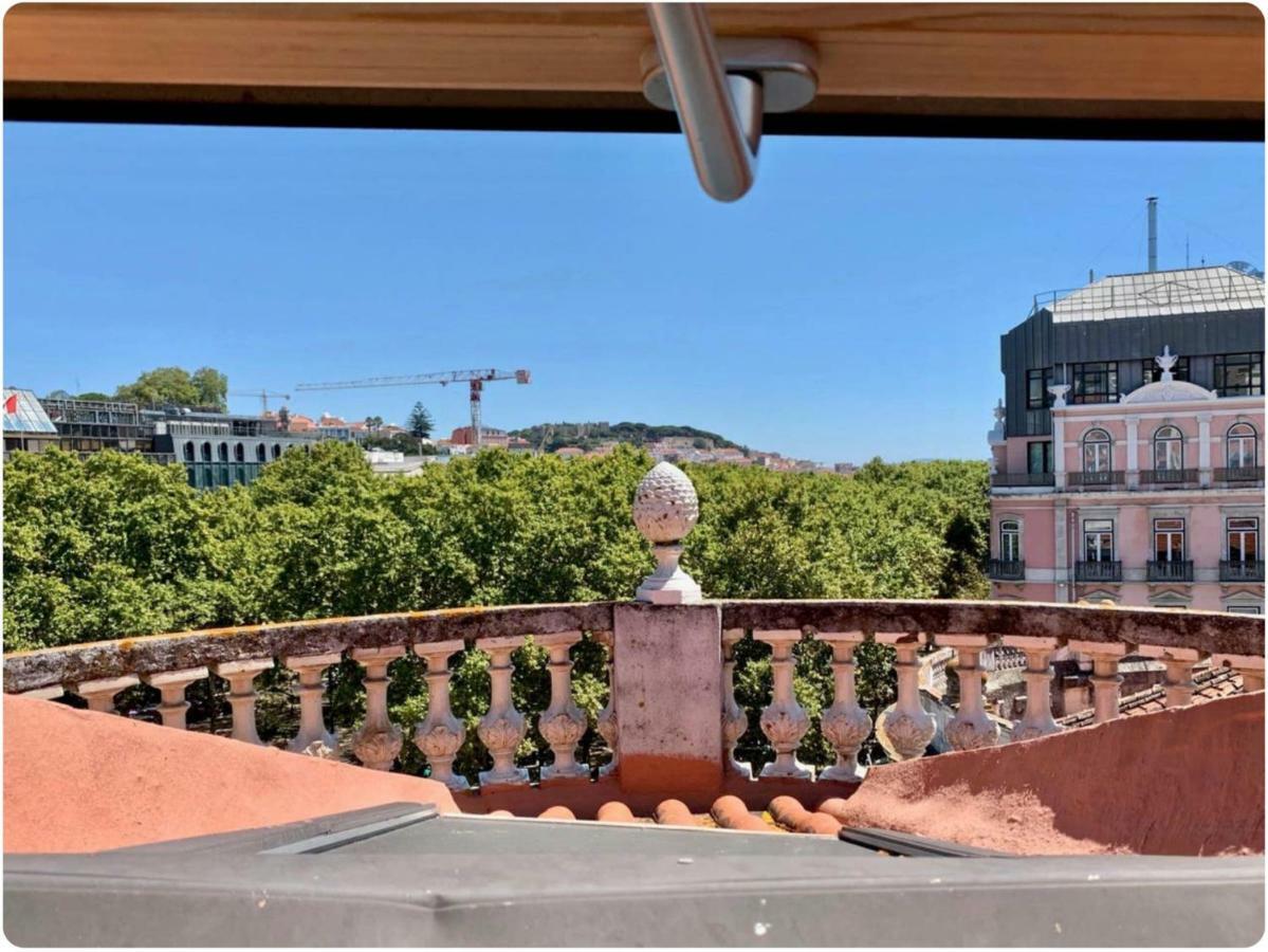 Charming Central Sunny Penthouse Lisboa Kültér fotó