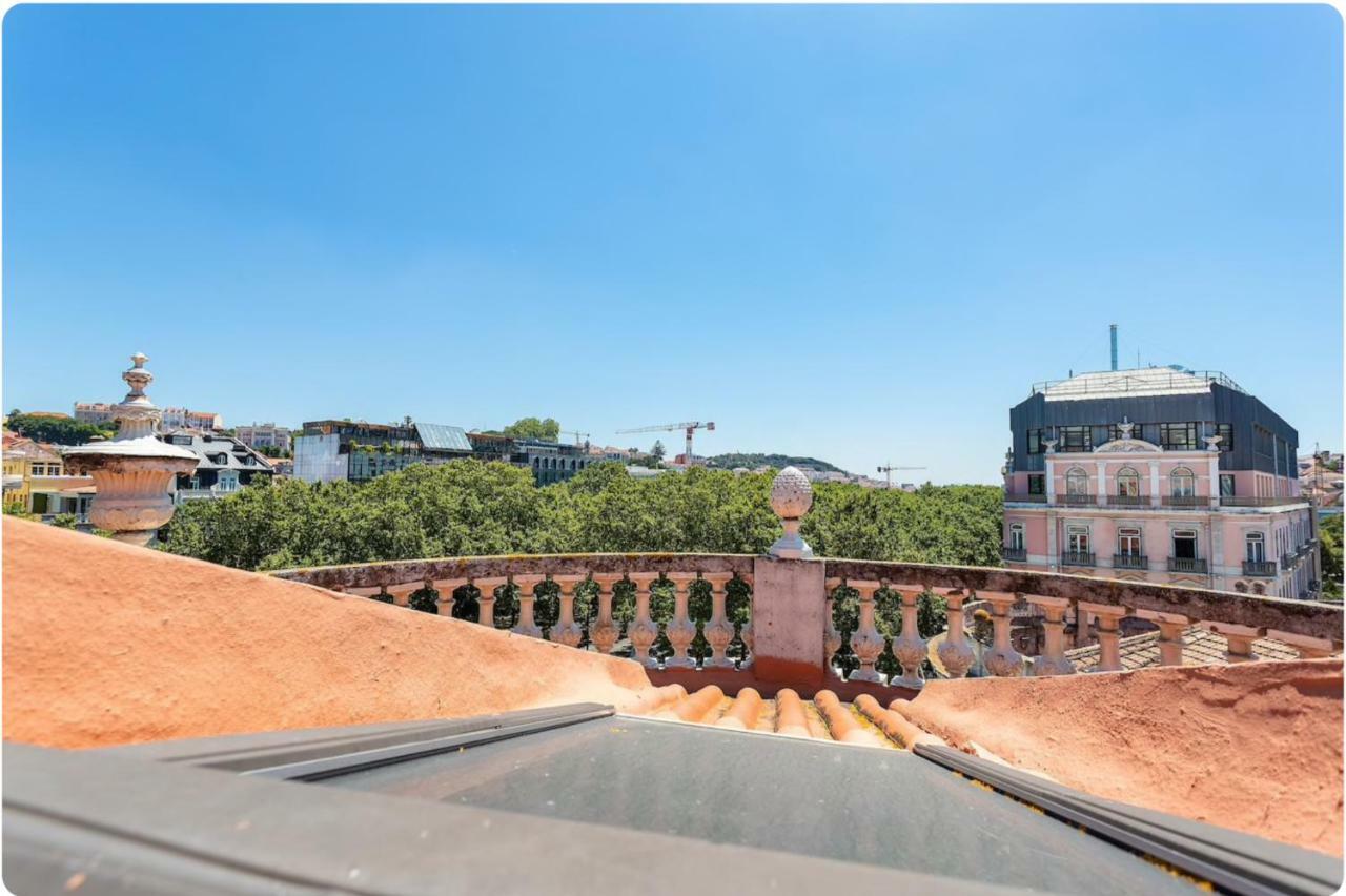 Charming Central Sunny Penthouse Lisboa Kültér fotó